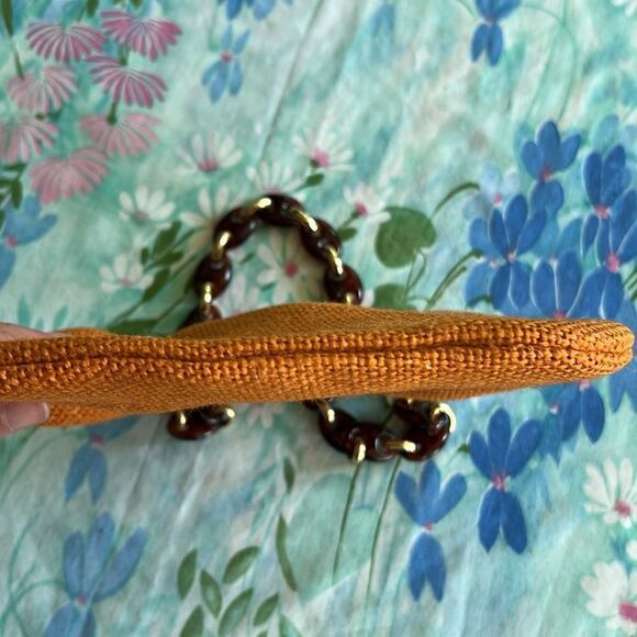 Walborg Made In Italy Vintage Purse - Woven Kisslock Plastic - Picture 9 of 12